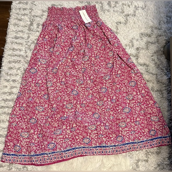 ‼️RARE‼️🎸Natalie Martin🎸🔥NWT🔥 Bella Skirt Floral Print in Lavender— Size O/S - Picture 9 of 10